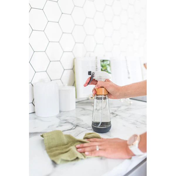 Flacon pulvérisateur en verre rechargeable Bottle Service Full Circle