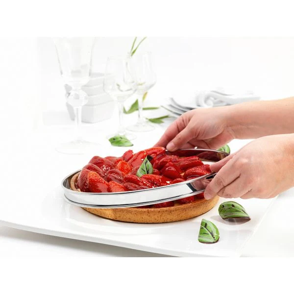 Cercle à tarte inox 28 cm Gobel - Image 2