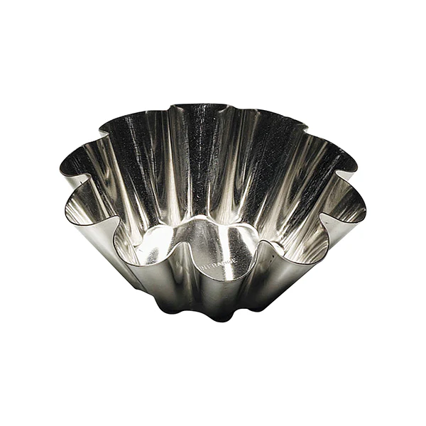 Moule Ă briochette fer blanc 8 cm Gobel