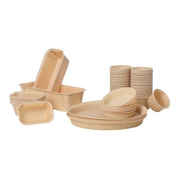 Pack de 25 moules cake en papier médium 19 cm x 5 x 5 cm Gobel - Image 2