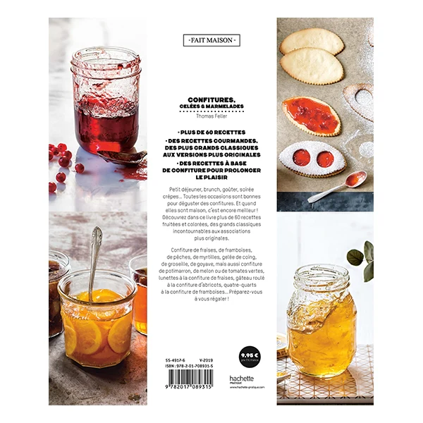 Livre Confitures, gelées et marmelades Fait Maison Hachette pratique - Image 2
