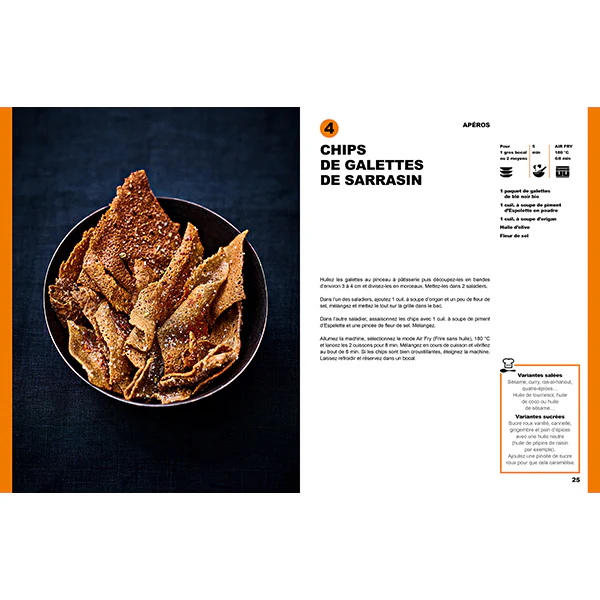 Livre Ninja On peut tout faire à l’airfryer Hachette pratique - Image 3