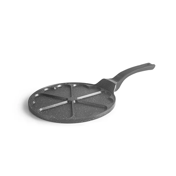 PoĂȘle 6 mini crĂȘpes en cĆur 28 cm Ibili