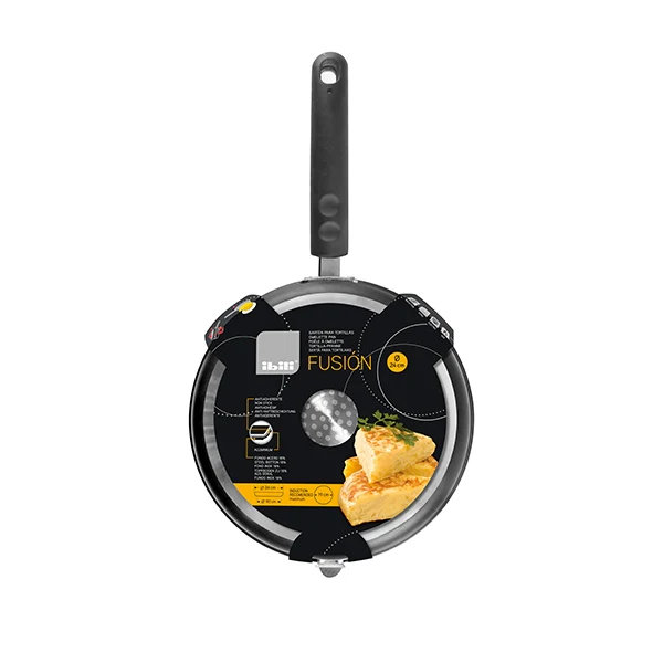 Poêle à omelette et tortilla Fusion 24 cm Ibili - Image 2