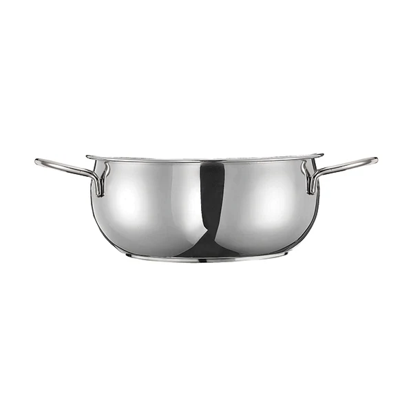 Faitout inox avec couvercle Premium 24 cm 5 L Inoxriv