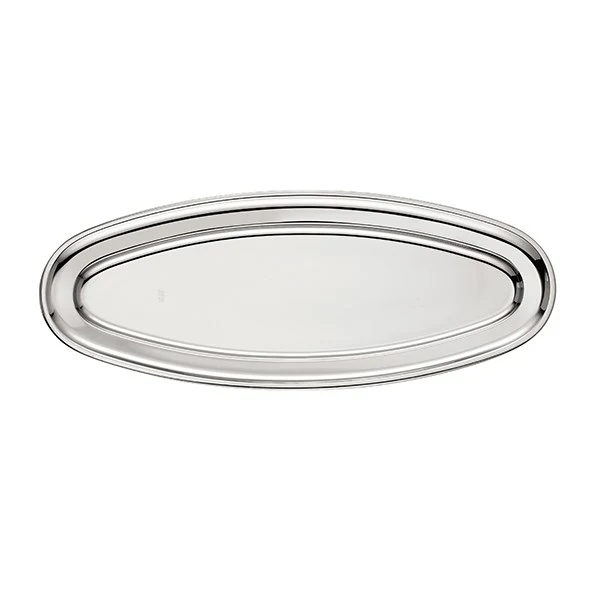 Plat ovale en inox England 59,5 cm Inoxriv