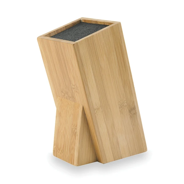Bloc rangement de couteaux bambou véritable Pradel Jean Dubost
