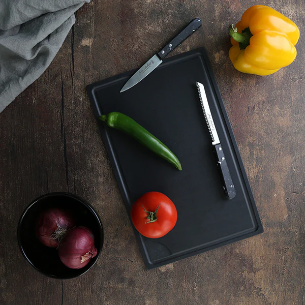Coffret de 3 couteaux de cuisine Sense Black Edition Jean Dubost - Image 3