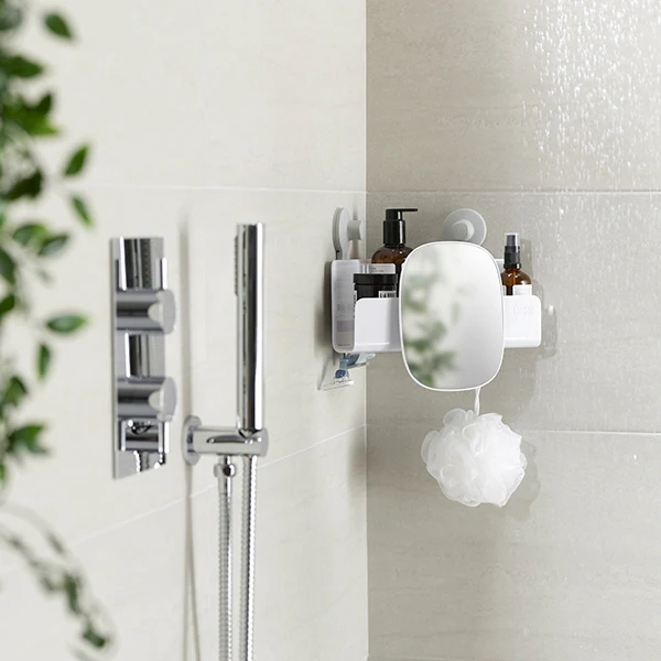 ĂtagĂšre de douche en coin avec miroir easystore Joseph Joseph - Image 5
