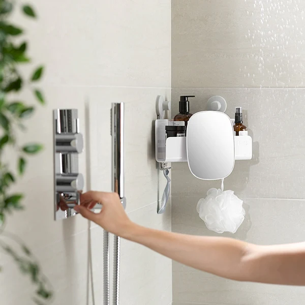 ĂtagĂšre de douche en coin avec miroir easystore Joseph Joseph - Image 6