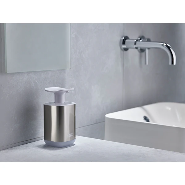 Pompe à savon - Inox Blanc Joseph Joseph