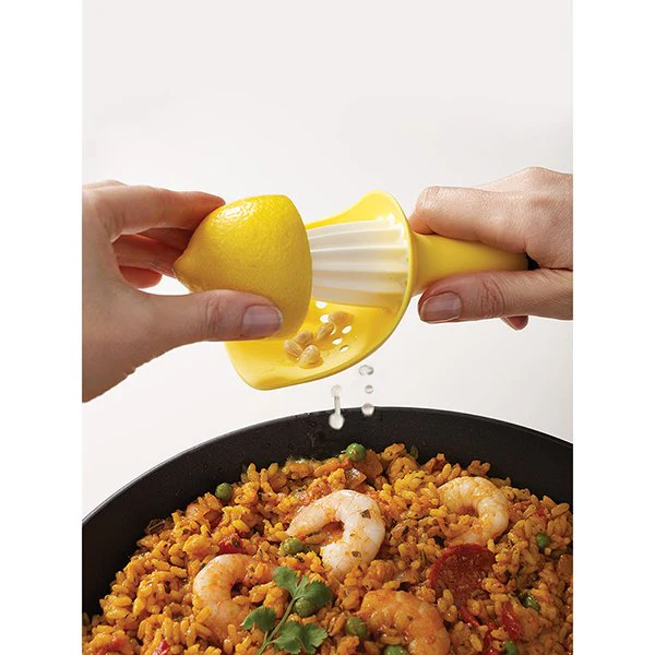 Presse citron Catcher™ jaune Joseph Joseph - Image 2