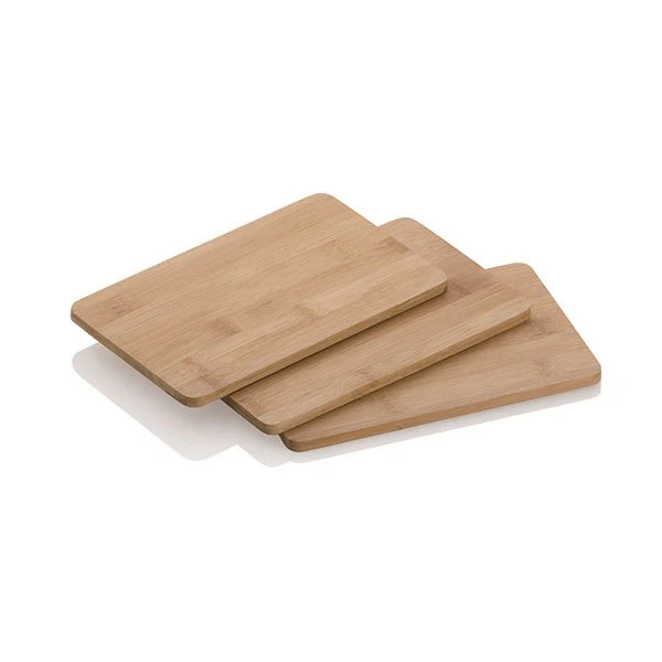 Set de 3 planches à découper en bambou Kela