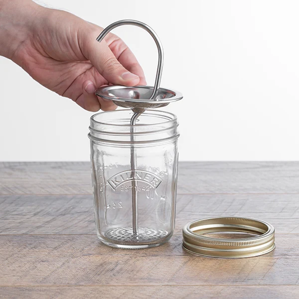 Shaker mayonnaise en verre 350 ml Kilner - Image 2