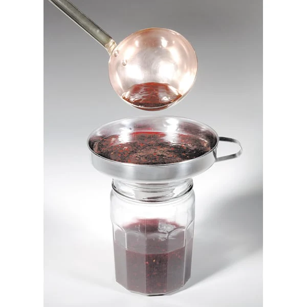 Lot faire son coulis : mousseline à gelée, entonnoir et 100 étiquettes - Image 3