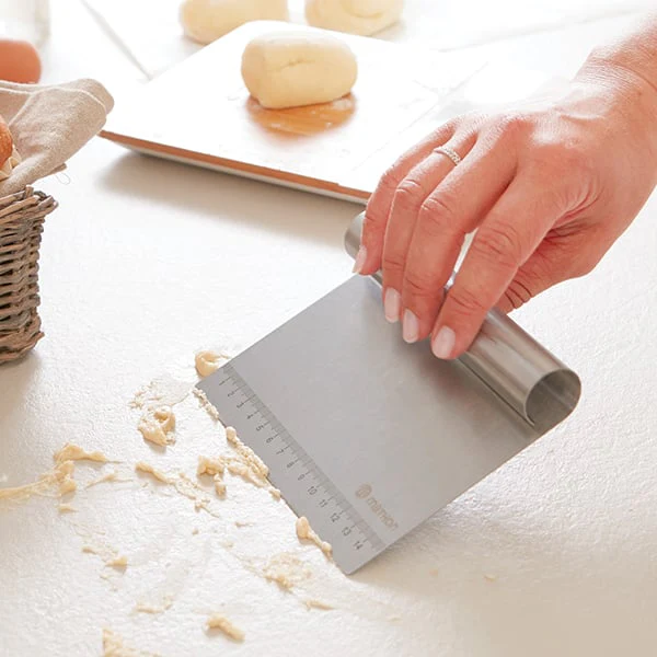 Kit faire son pain : plaque à baguettes + coupe pâte+ incisette - Image 4