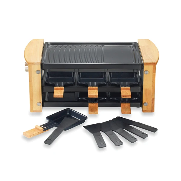 Raclette grill 6 poêlons 900 W Kitchen Chef Professional - Image 2