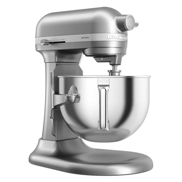 Robot pâtissier multifonction Artisan à bol relevable 5,6 L gris argent 5KSM60SPXECU  Kitchenaid - Image 4