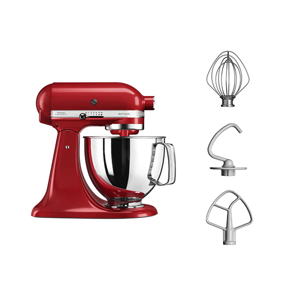 Robot pâtissier multifonction Artisan Rouge Empire 300 W 5KSM125EER Kitchenaid - Image 3