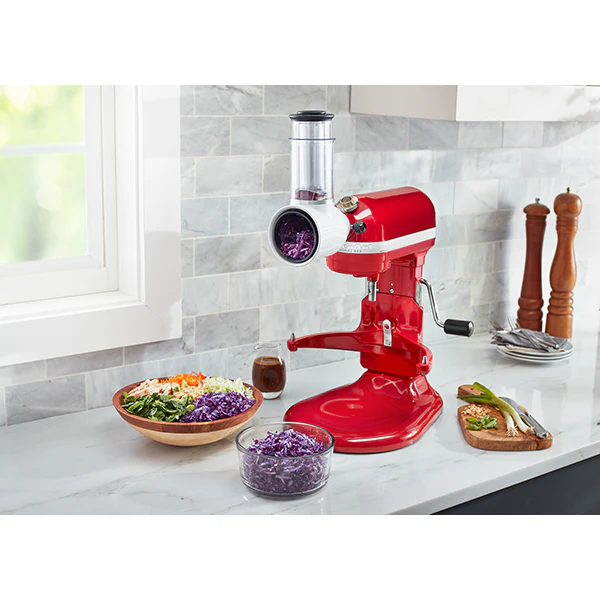 Tranchoir et rĂąpes cylindre 5KSMVSA pour robot Artisan Kitchenaid - Image 2