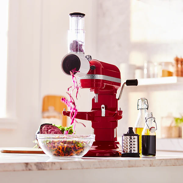 Tranchoir et rĂąpes cylindre 5KSMVSA pour robot Artisan Kitchenaid - Image 3