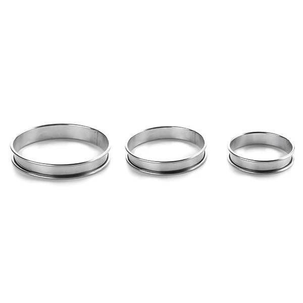 Cercle à tarte rond en inox 20 cm Lacor - Image 2