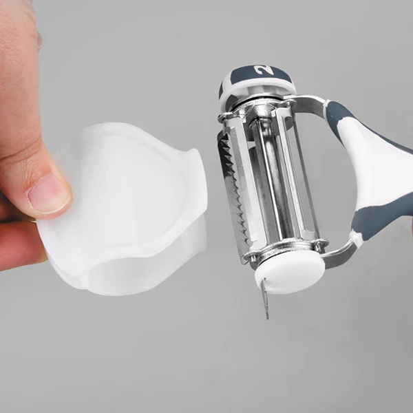 Eplucheur Y 3 lames tournantes inox Lacor - Image 2