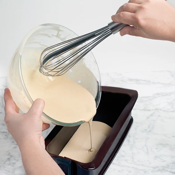 Fouet avec grattoir silicone 2 en 1 Lacor - Image 2