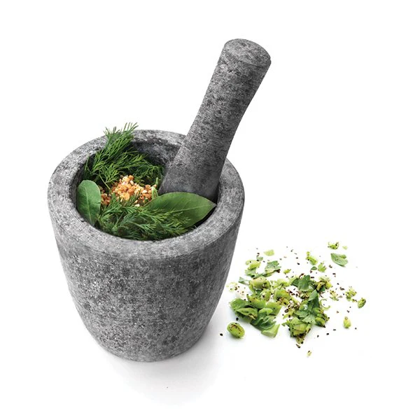 Mortier et pilon en granit Lacor - Image 2