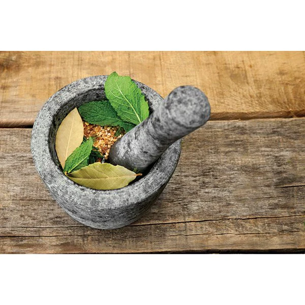 Mortier et pilon en granit Lacor - Image 3