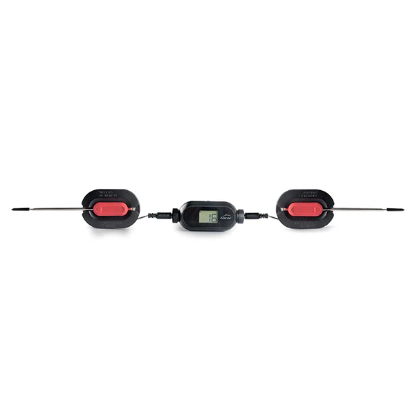 Thermomètre Bluetooth BBQ à double sonde en acier inoxydable 14 cm Lacor