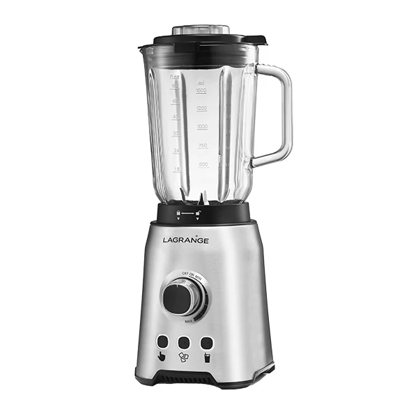 Blender inox avec bol en verre 2L 1200 W Lagrange - Image 4