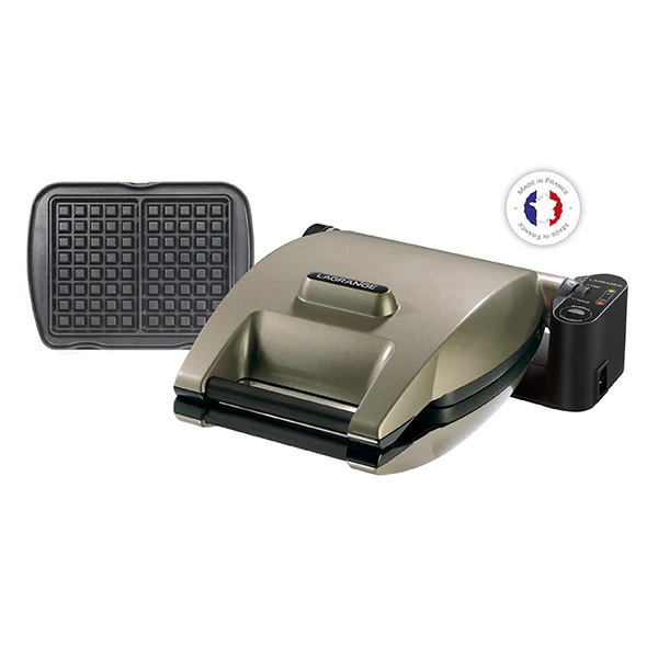 Gaufrier électrique Premium GaufresŸ taupe 1200 W Lagrange