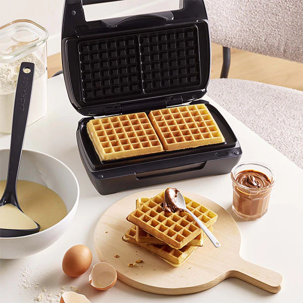 Gaufrier Mini Maxi panini et gaufres 900 W noir Lagrange - Image 3