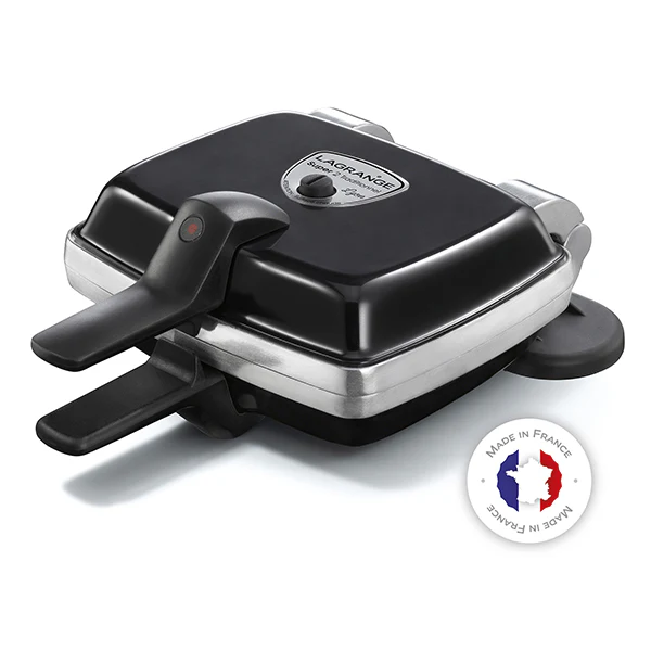 Gaufrier électrique Super 2 Traditionnel noir 1000 W Lagrange - Image 4