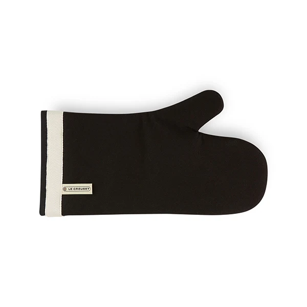 Gant noir coton Le Creuset