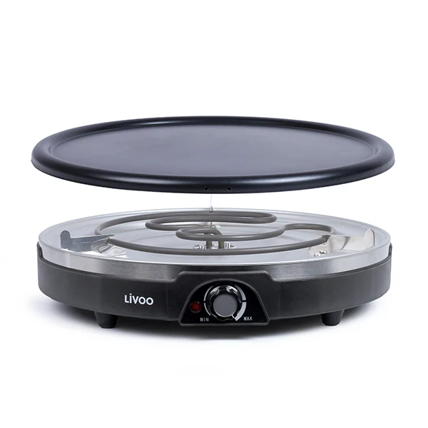 Crépières XXL 38 cm 1350 W Livoo - Image 2