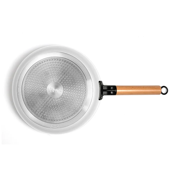 Set de 2 poĂȘles wood line 24 et 28 cm Livoo - Image 3