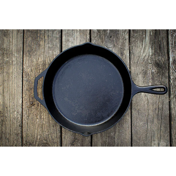 PoĂȘle en fonte naturelle de 30 cm Lodge - Image 5