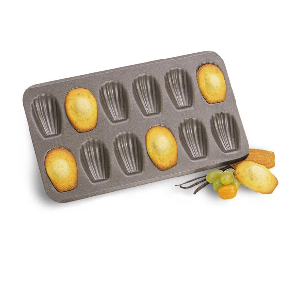 Lot 2 plaques à madeleines et mini-madeleines Mathon - Image 2