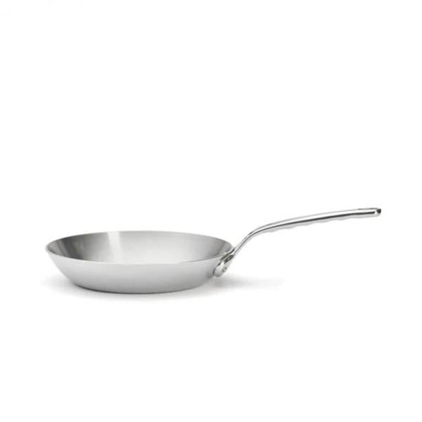 Lot 2 poêles tout inox Affinity 24 et 28 cm De Buyer - Image 4