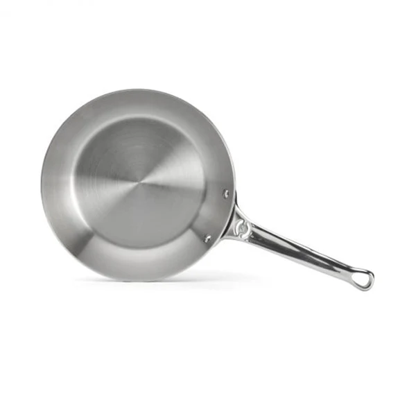 Lot 2 poêles tout inox Affinity 24 et 28 cm De Buyer - Image 5
