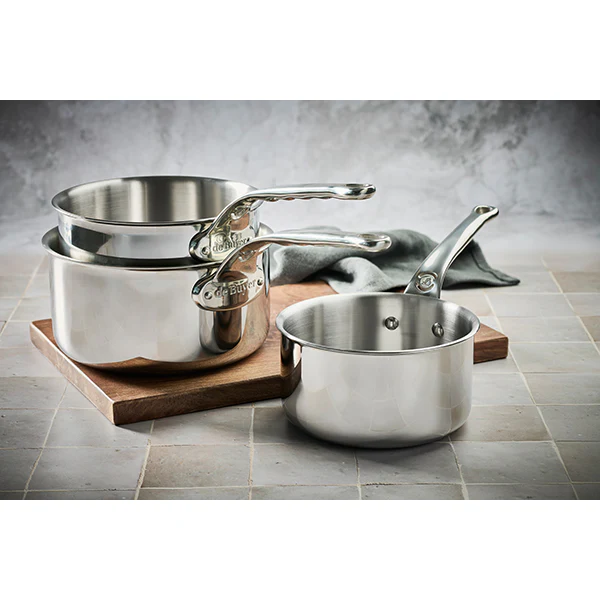 Lot 3 casseroles inox Affinity 16, 18 et 20 cm De Buyer - Image 2