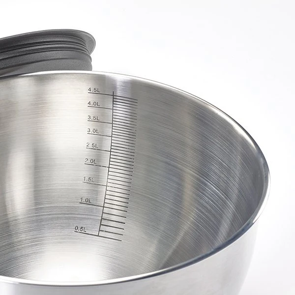 Lot 6 bols en inox gradués avec base silicone 10,5 à 24 cm Mathon - Image 4