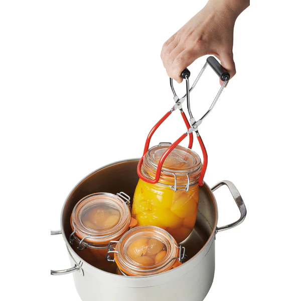 Lot cuiseur 90 L 24 bocaux avec thermomĂštre Ă cadran et pince Ă bocal - Image 4