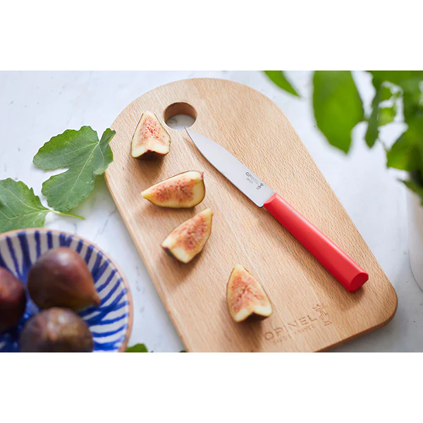 Lot de 2 couteaux dâoffice Essentiels+ bleu et rouge 10 cm inox Opinel - Image 5