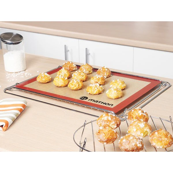 Lot de 2 Tapis de cuisson professionnels en silicone Mathon - Image 3
