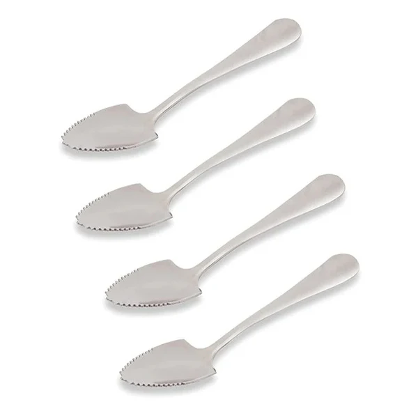 Lot de 4 cuillères à pamplemousse inox Mathon - Image 2