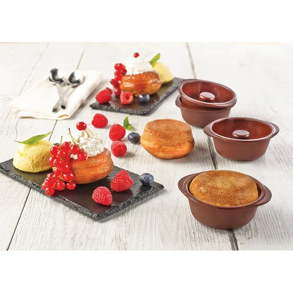 Lot de 8 Flexi'moules à baba ou savarins en silicone Mathon - Image 2