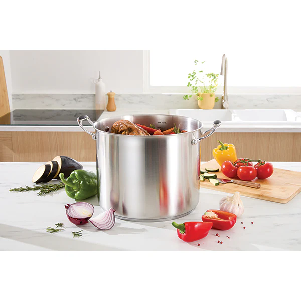 Lot faitout et marmite inox ExcellâInox 28 cm Mathon - Image 4